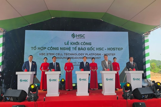 Khởi công Tổ hợp công nghệ tế bào gốc HSC-HOSTEP