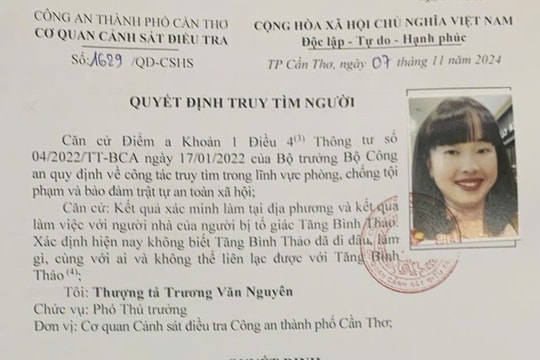 Cần Thơ: Truy tìm đối tượng lừa đảo trên 50 tỉ đồng