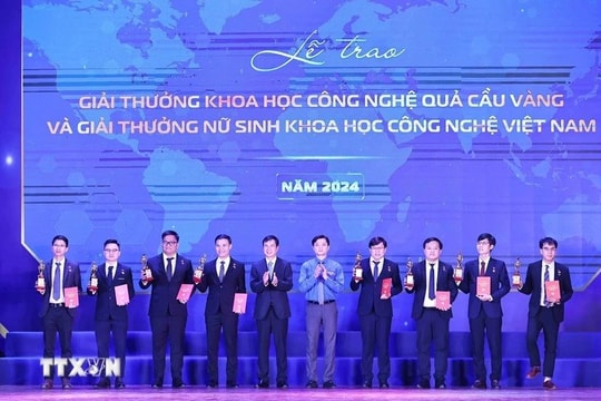 10 nhà khoa học trẻ xuất sắc được nhận Giải thưởng Quả Cầu Vàng 2024