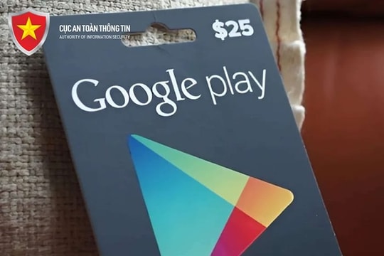 Lừa đảo mua thẻ quà tặng Google Play