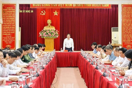 Nghệ An: Chủ tịch UBND tỉnh được bầu làm Bí thư Tỉnh ủy