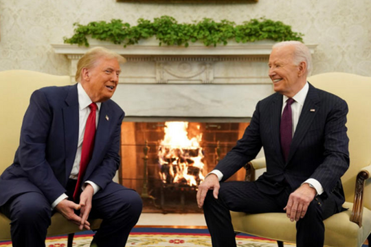 Hai ông Trump và Biden gặp nhau tại Nhà Trắng