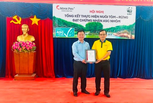 Cà Mau: Mô hình tôm-rừng đạt chuẩn ASC nhóm