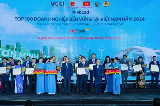 Điểm danh top đầu các doanh nghiệp bền vững Việt Nam 2024