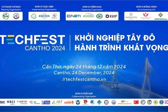 Techfest Cần Thơ 2024: Khởi nghiệp Tây Đô - Hành trình khát vọng