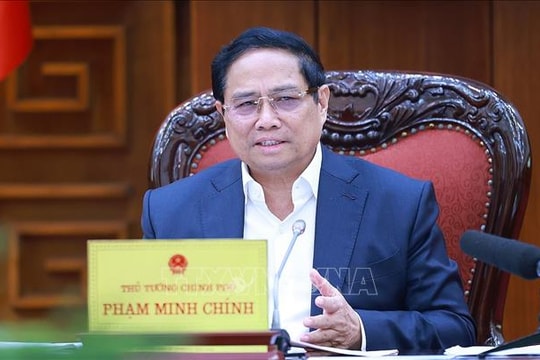 Thủ tướng Phạm Minh Chính: Đảng ủy Chính phủ phải bảo đảm tinh, gọn, mạnh, hoạt động hiệu lực, hiệu quả