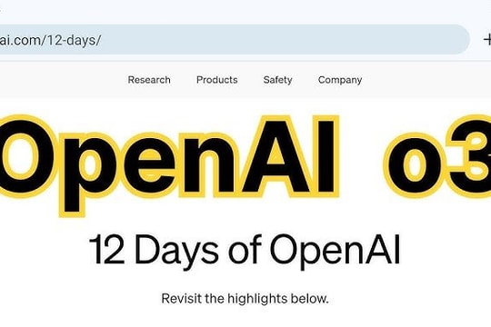 OpenAI giới thiệu mô hình suy luận tiên tiến o3 vào ngày kết thúc chiến dịch Shipmas