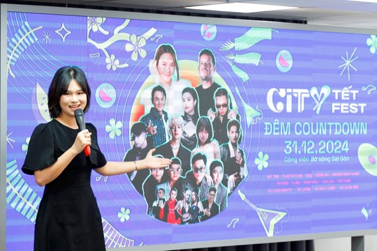 City Tết Fest 2025: Đón năm mới bên sông Sài Gòn