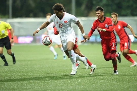 Bán kết AFF Cup 2024: Xuân Son và Tiến Linh tỏa sáng, Việt Nam giành lợi thế trước Singapore