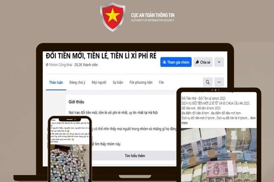 Cảnh giác trước dịch vụ đổi tiền lẻ dịp cận Tết Nguyên đán