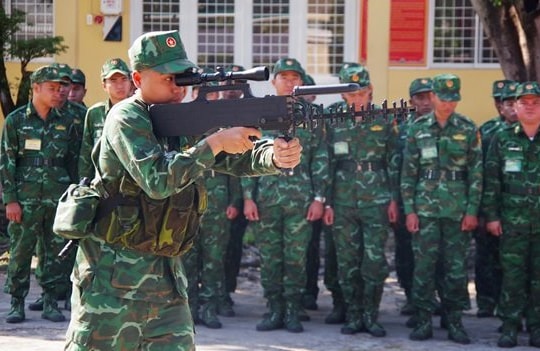 Biên phòng tỉnh An Giang tập huấn cán bộ, chuẩn bị cho nhiệm vụ huấn luyện chiến đấu