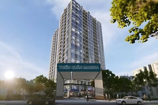 Công trình xây dựng tháp đôi Căn hộ chung cư cao cấp Thiên Quân - Marina Plaza Cần Thơ đã có giấy phép xây dựng