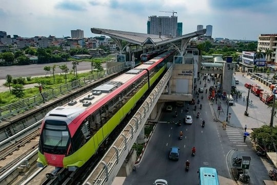 Hai tuyến đường sắt đô thị của Hà Nội chạy xuyên tết