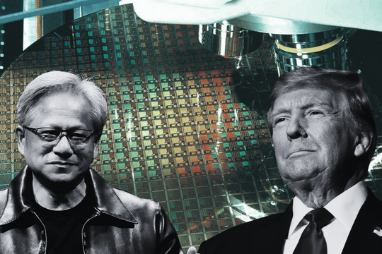 Ông Trump - Jensen Huang thảo luận về DeepSeek và việc thắt chặt xuất khẩu chip AI Nvidia sang Trung Quốc