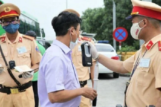 9 ngày nghỉ Tết Ất Tỵ, CSGT xử lý hơn 17.000 trường hợp vi phạm nồng độ cồn