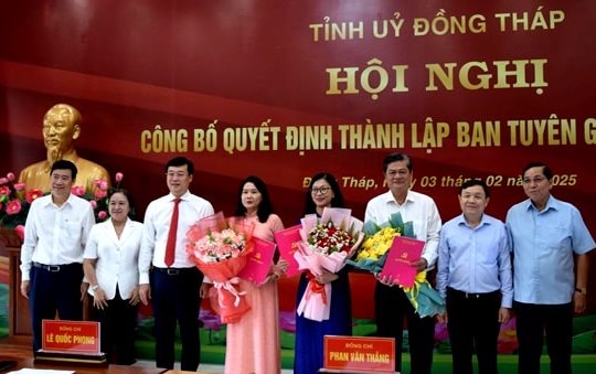 Bà Nguyễn Thị Kim Tuyến làm Trưởng ban Tuyên giáo và Dân vận Tỉnh ủy Đồng Tháp