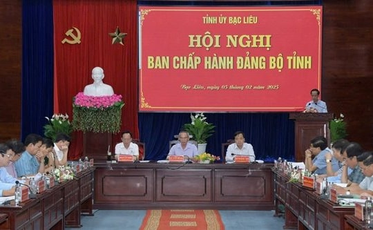 Bạc Liêu: Thông qua đề án sắp xếp, tinh gọn bộ máy