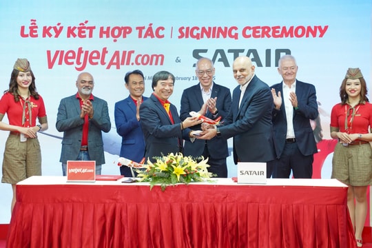 Vietjet và Satair hợp tác chiến lược tối ưu hóa chuỗi cung ứng từ Airbus