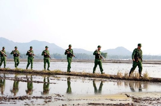 Bộ đội biên phòng An Giang vững vàng nơi biên cương Tổ quốc