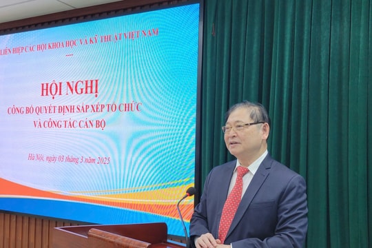 Sắp xếp, tổ chức lại bộ máy và công tác cán bộ tại Liên hiệp Các hội KH-KT Việt Nam