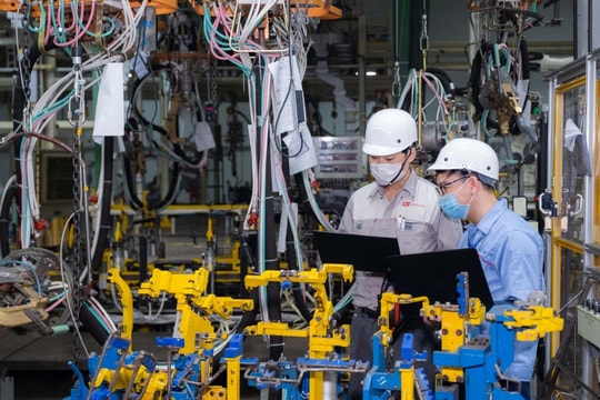 PMI ngành sản xuất tháng 2 dưới ngưỡng trung bình