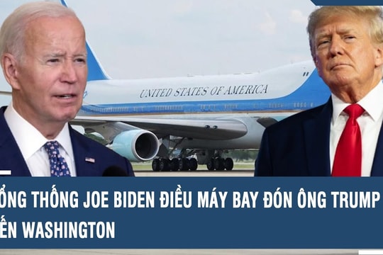 Tổng thống Biden điều máy bay đón ông Trump đến thủ đô