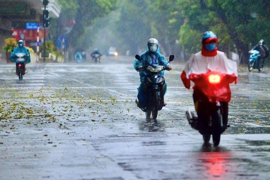 Bắc Bộ mưa to, Nam Bộ nắng