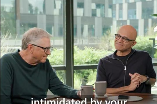 Chatbot Microsoft Copilot cà khịa Bill Gates, Satya Nadella, Steve Ballmer trong cuộc phỏng vấn hiếm thấy