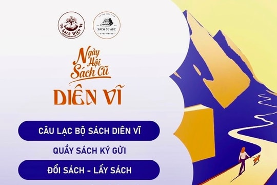 Hội sách cũ Diên Vĩ - mang sứ mệnh lan tỏa tri thức