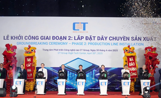 Khởi công nhà máy chip bán dẫn đầu tiên do người Việt làm chủ công nghệ