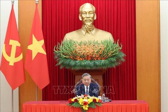 Tổng Bí thư Tô Lâm điện đàm với Chủ tịch Hội đồng Châu Âu