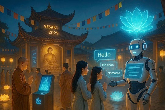 Ứng dụng chatbot AI để cập nhật thông tin Đại lễ Vesak 2025