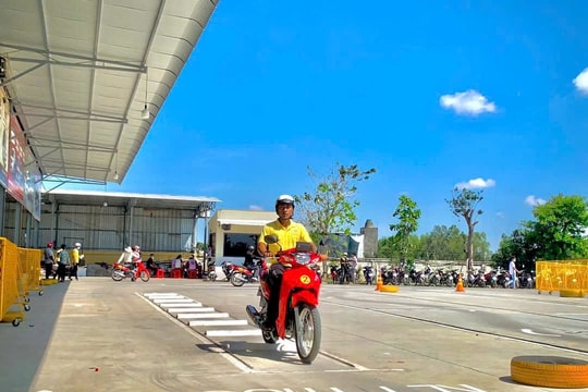Công an tỉnh Sóc Trăng bắt đầu sát hạch, cấp giấy phép lái xe vào giữa tháng 5
