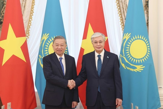 Nâng cấp quan hệ giữa Việt Nam và Kazakhstan lên Đối tác chiến lược