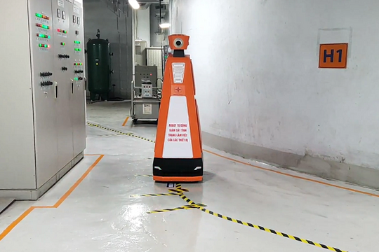 Ứng dụng robot tích hợp AI vào nhà máy thủy điện
