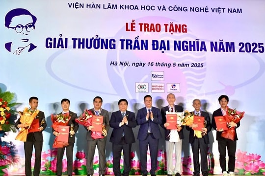 Giải thưởng Trần Đại Nghĩa 2025: Vinh danh trí tuệ Việt, khơi nguồn sáng tạo khoa học