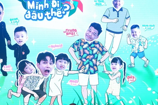 Chương trình 'Bố ơi mình đi đâu thế?' ra mắt với các cặp bố con 'hot hit'