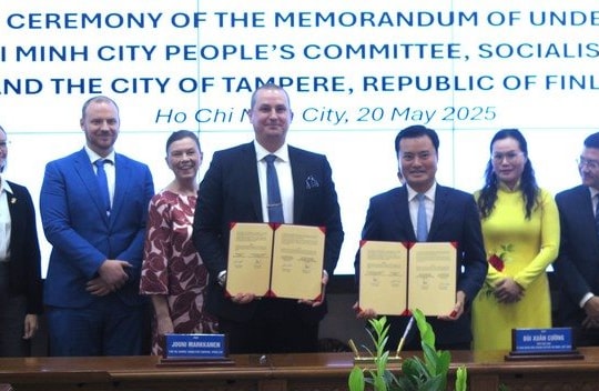 TP.HCM hợp tác với thành phố Tampere (Phần Lan) về giáo dục