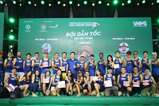 Giải Marathon quốc tế 'Mekong Delta Marathon' tỉnh Hậu Giang lần thứ VI năm 2025