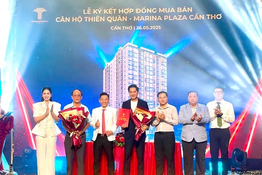 Lễ công bố mở bán chính thức dự án căn hộ chung cư cao cấp Thiên Quân - Marina Plaza Cần Thơ