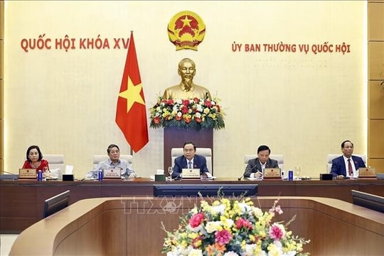 Ủy ban Thường vụ Quốc hội xem xét Đề án sắp xếp đơn vị hành chính cấp tỉnh