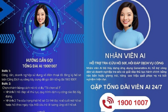 Tổng đài AI hỗ trợ thủ tục hành chính cho người dân và doanh nghiệp