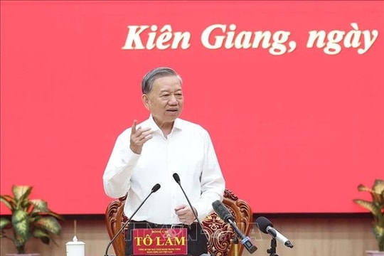 Tổng Bí thư Tô Lâm: Tăng cường nội lực và sức cạnh tranh cho vùng Tây Nam Bộ