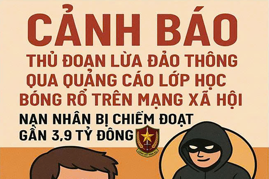 Tìm lớp học bóng rổ dịp hè cho con, người mẹ bị lừa gần 4 tỉ đồng