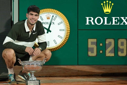 Vô địch Roland Garros, Alcaraz chính thức cùng Sinner kết thúc triều đại Big 3