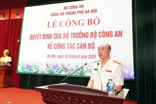 Đại tá Nguyễn Đức Long làm Phó giám đốc Công an TP.Hà Nội