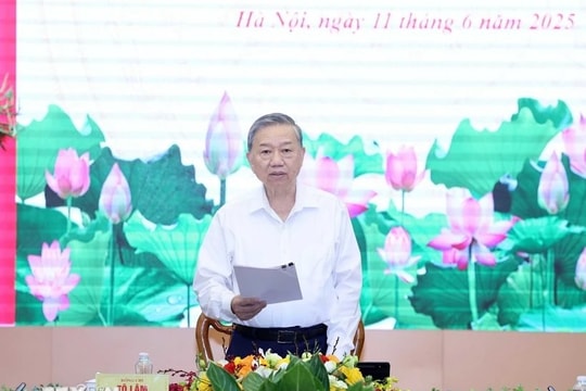 Tổng Bí thư Tô Lâm: Kết hợp hài hòa, biện chứng công tác tuyên giáo và dân vận