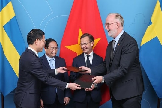 Việt Nam - Thụy Điển trở thành đối tác chiến lược về KH-CN và đổi mới sáng tạo