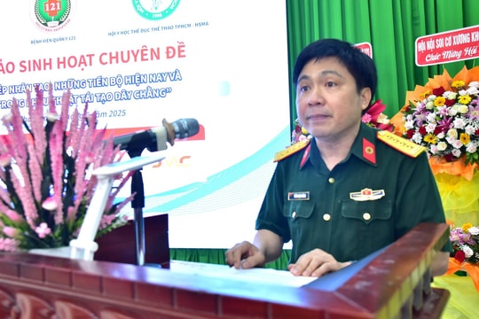 Hội thảo khoa học 'Mảnh ghép nhân tạo: Những tiến bộ hiện nay và vai trò trong phẫu thuật tái tạo dây chằng'