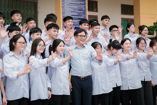 Trường THPT Đoàn Kết thị trấn Cổ Lễ khát vọng vươn tầm quốc tế